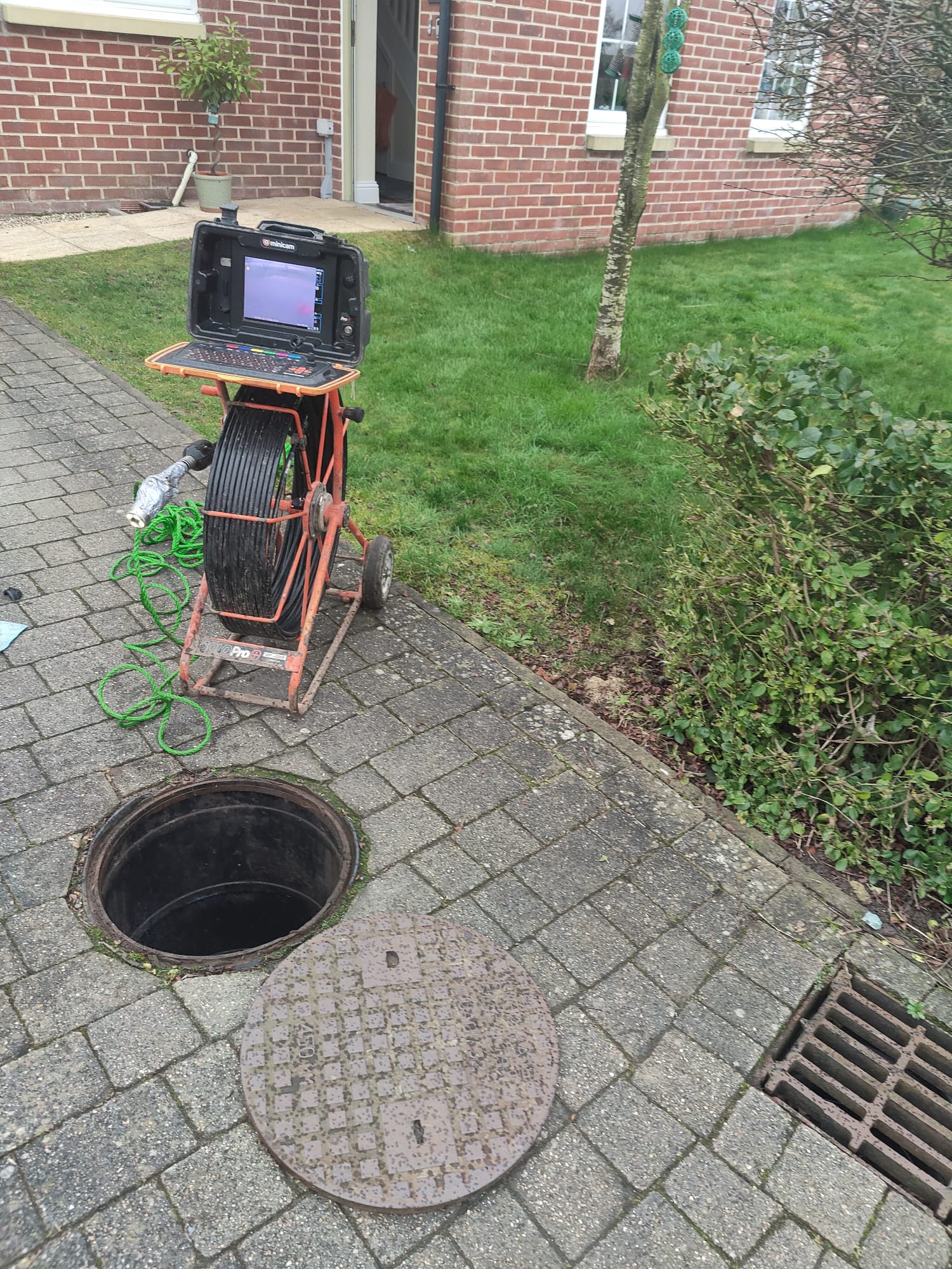 CCTV Drain Survey using a Drain Camera